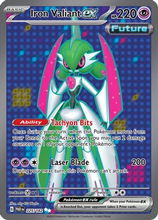 Iron Valiant ex (225/182) - SV04 Paradox Rift Holofoil