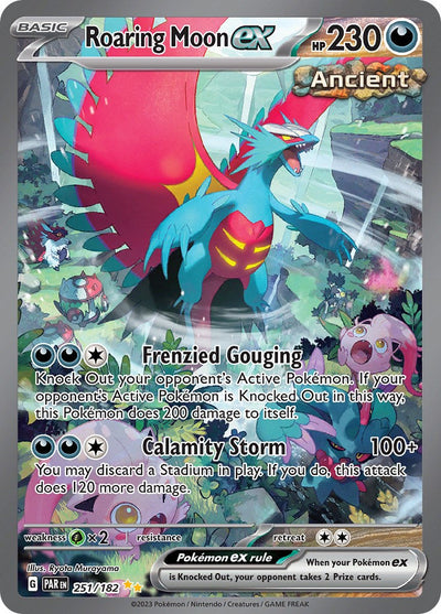 Roaring Moon ex - 251/182 - 251/182 - (SV04: Paradox Rift)