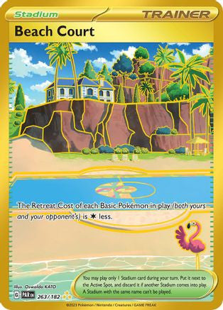 Beach Court 263 182 263 Sv04 Paradox Rift Holofoil