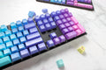 Hardcap x Ducky Azure 108 Key SA Profile Double Shot ABS Keycap Set