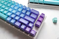 Hardcap x Ducky Azure 108 Key SA Profile Double Shot ABS Keycap Set