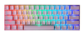 KBParadise V60 The 2 White RGB LED 60% Double Shot PBT Hotswap Mechanical Keyboard