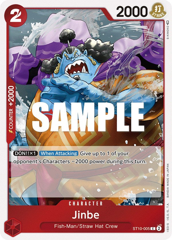 Jinbe - ST10-005 - (Ultra Deck: The Three Captains)