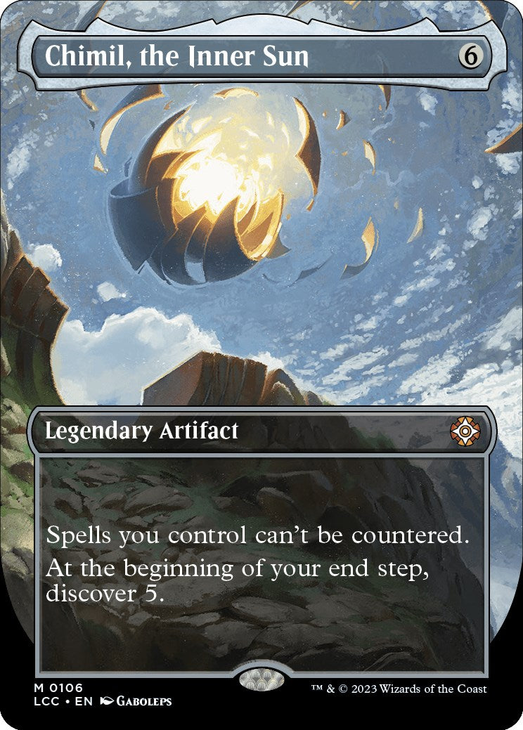 Chimil, the Inner Sun (Borderless) - 106 - (Commander: The Lost Caverns of Ixalan)