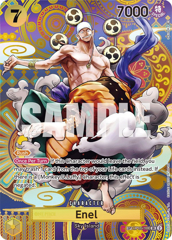 Enel (100) (SP) - OP05-100 - (Awakening of the New Era)