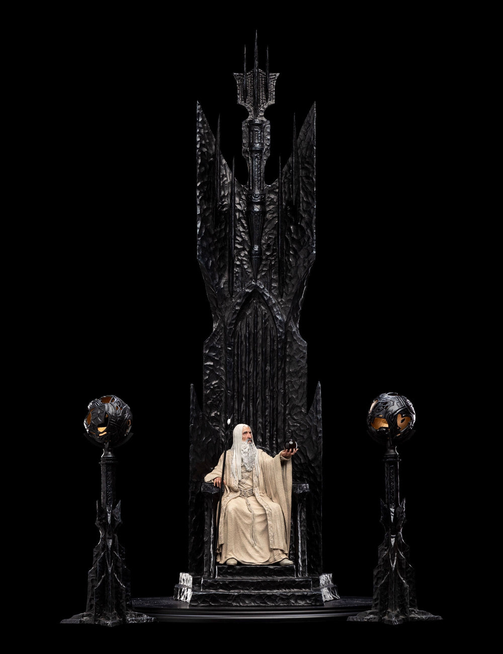 Weta Workshop The Lord of the Rings Saruman the White on Throne 1/6 Scale Statue