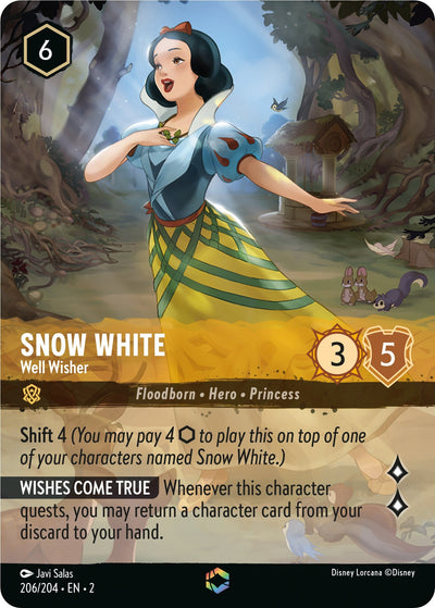 Snow White - Well Wisher (Enchanted) - 206/204 - (Rise of the Floodborn)