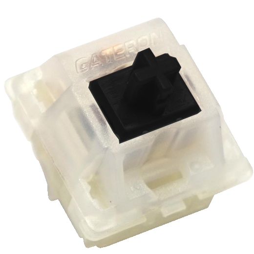 Gateron Milky Black 60g Linear Switch