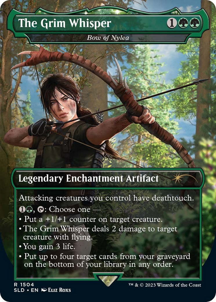 The Grim Whisper - Bow of Nylea - 1504 - (Secret Lair Drop Series)