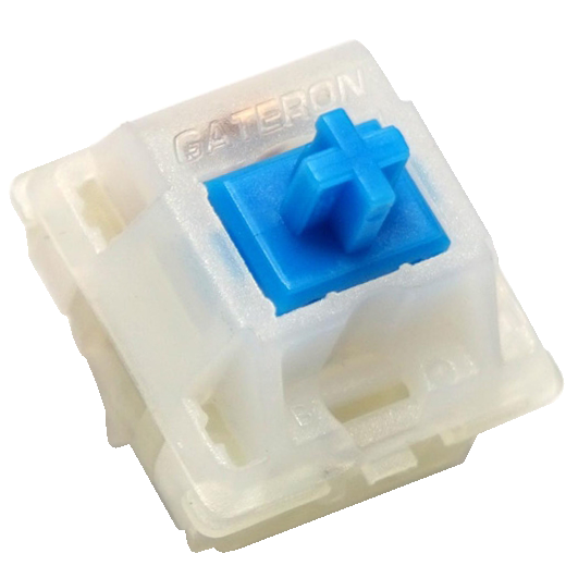 Gateron Milky Blue 60g Clicky Switch