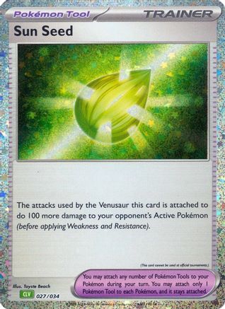 Sun Seed (27/034) - Trading Card Game Classic Holofoil