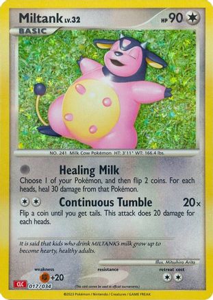 Miltank (17/034) - Trading Card Game Classic Holofoil