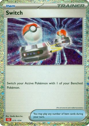 Switch (CLC) (29/034) - Trading Card Game Classic Holofoil
