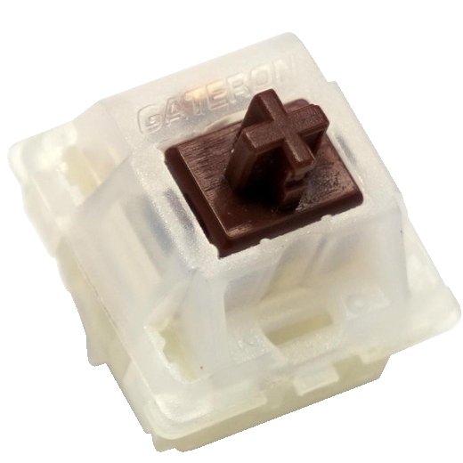 Gateron Milky Brown 55g Tactile Switch