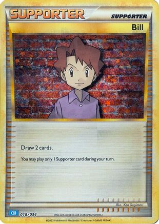 Bill (CLB) (18/034) - Trading Card Game Classic Holofoil