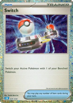 Switch (CLB) (29/034) - Trading Card Game Classic Holofoil
