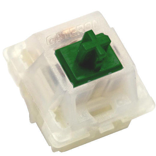 Gateron Milky Green 80g Clicky Switch