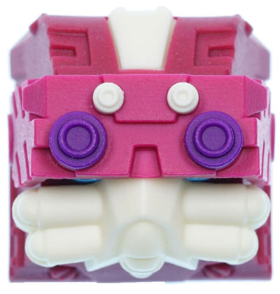 Hot Keys Project HKP Raven Purple / White Artisan Keycap