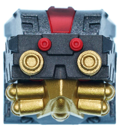 Hot Keys Project HKP Raven Black / Gold / Red Artisan Keycap