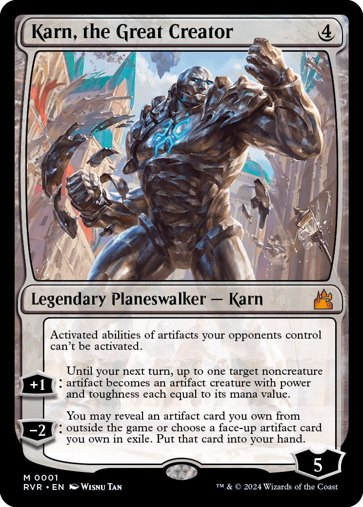 Karn, the Great Creator - 1 - (Ravnica Remastered)