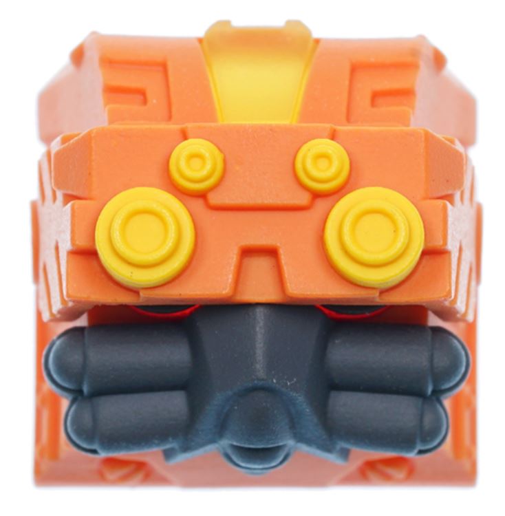 Hot Keys Project HKP Raven Orange / Grey Artisan Keycap