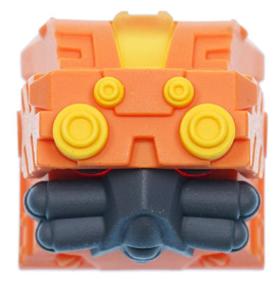 Hot Keys Project HKP Raven Orange / Grey Artisan Keycap