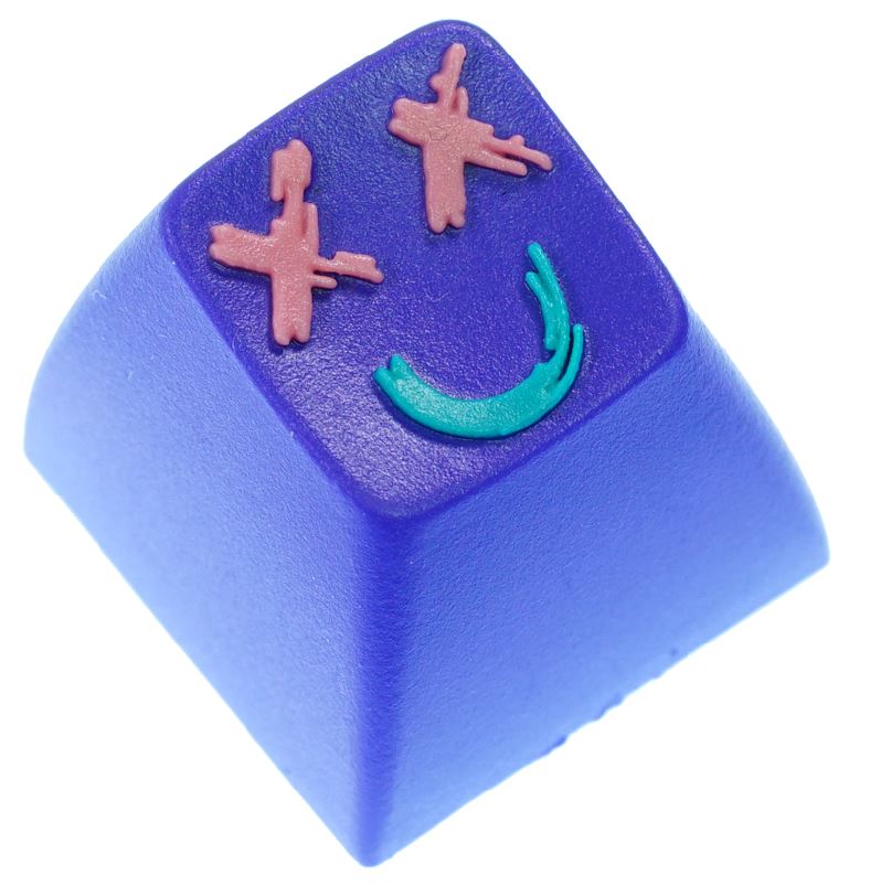 Hot Keys Project HKP Bucket Head Purple & Pink (SA R1) Artisan Keycap