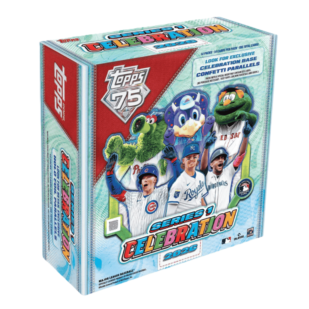 2026 Topps Series 1 Baseball Celebration Mega Box