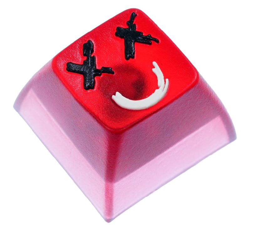 Hot Keys Project HKP Bucket Head Maroon & Black (SA R4) Artisan Keycap