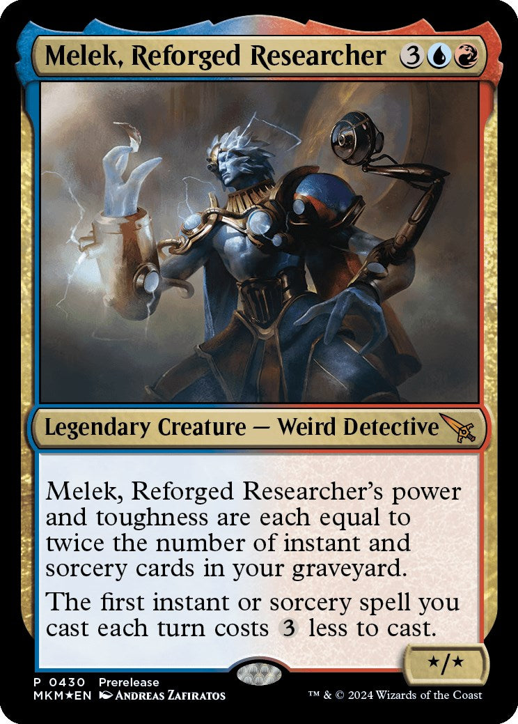 Melek, Reforged Researcher - 430 - (Prerelease Cards)