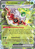 Forretress Ex 2 Sv Paldean Fates Holofoil