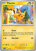 Pikachu 18 Sv Paldean Fates Reverse Holofoil