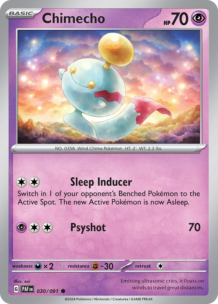 Chimecho - 030/091 - (SV: Paldean Fates)