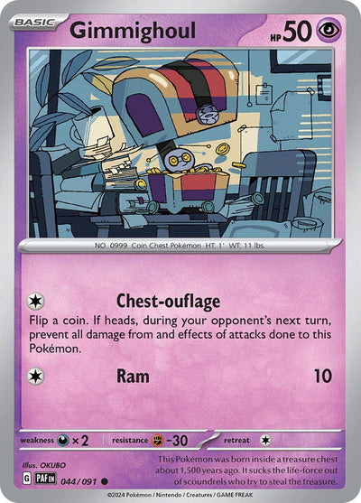 Gimmighoul - 044/091 - (SV: Paldean Fates)