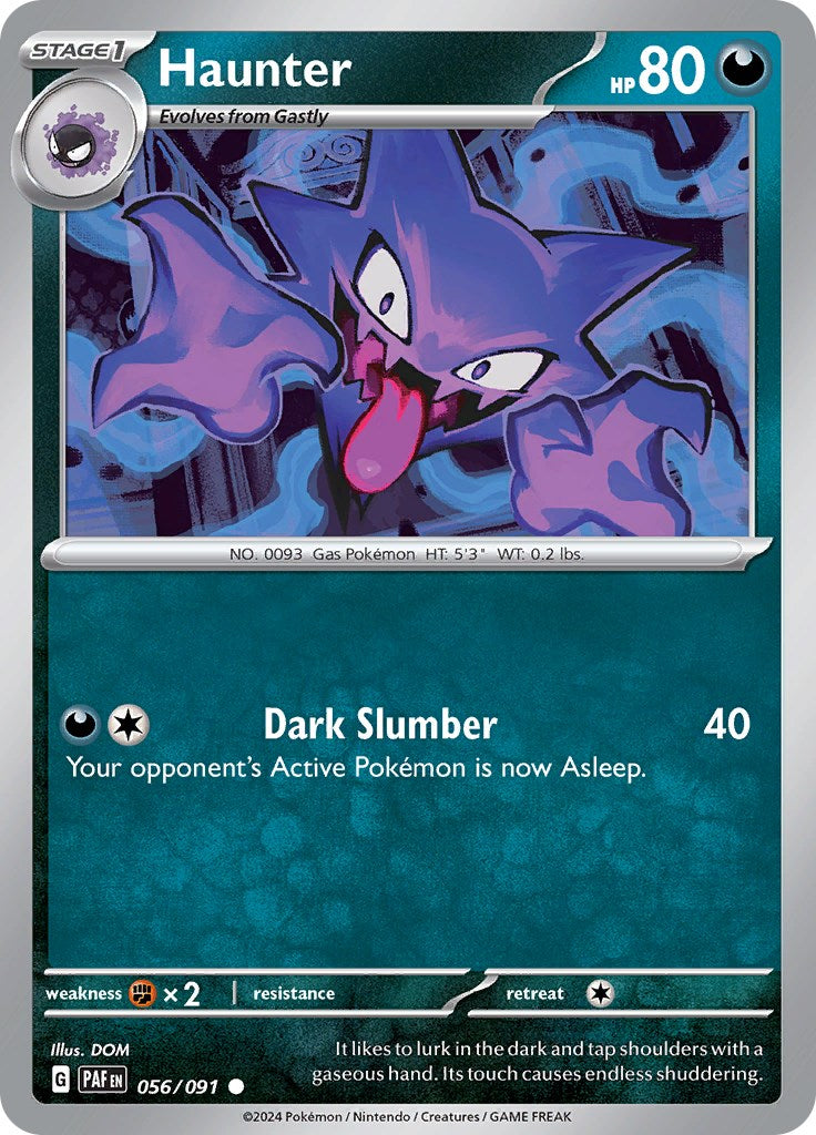 Haunter - 056/091 - (SV: Paldean Fates)