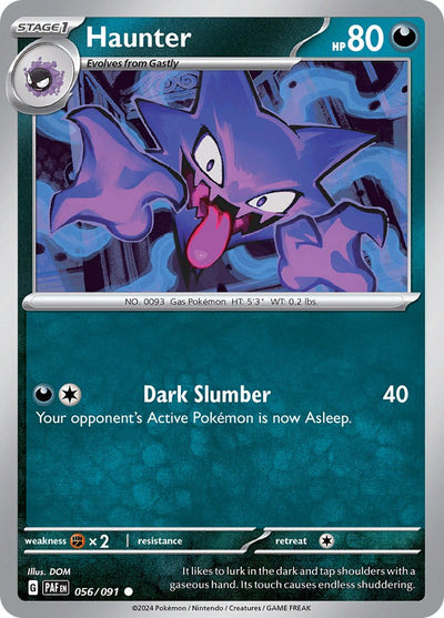 Haunter - 056/091 - (SV: Paldean Fates)