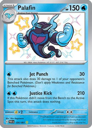 Palafin 124 Sv Paldean Fates Holofoil