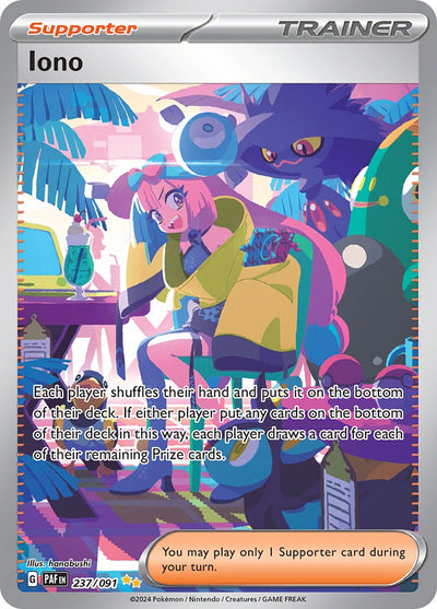 Iono - 237/091 - (SV: Paldean Fates)