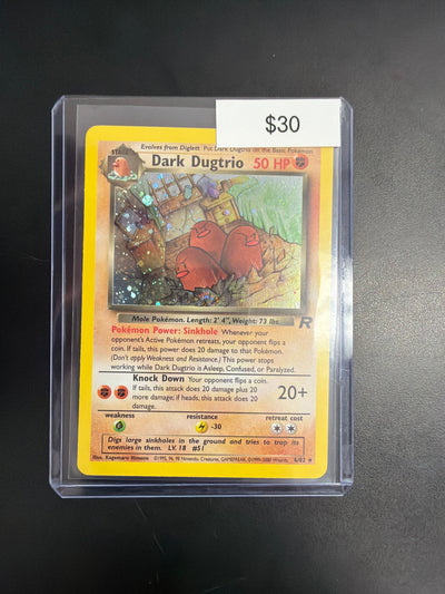 Pokemon Dark Dugtrio 6/82 NM