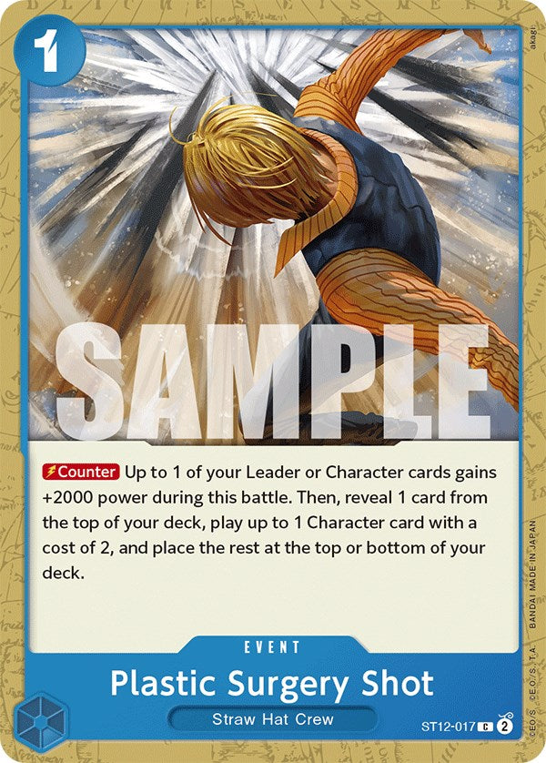 Plastic Surgery Shot - ST12-017 - (Starter Deck 12: Zoro and Sanji)