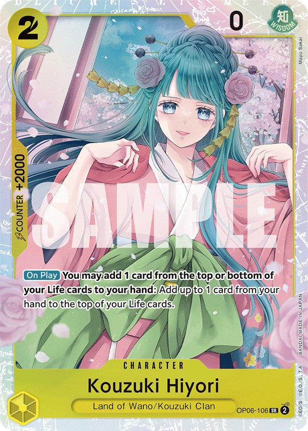 Kouzuki Hiyori - OP06-106 - (Wings of the Captain)