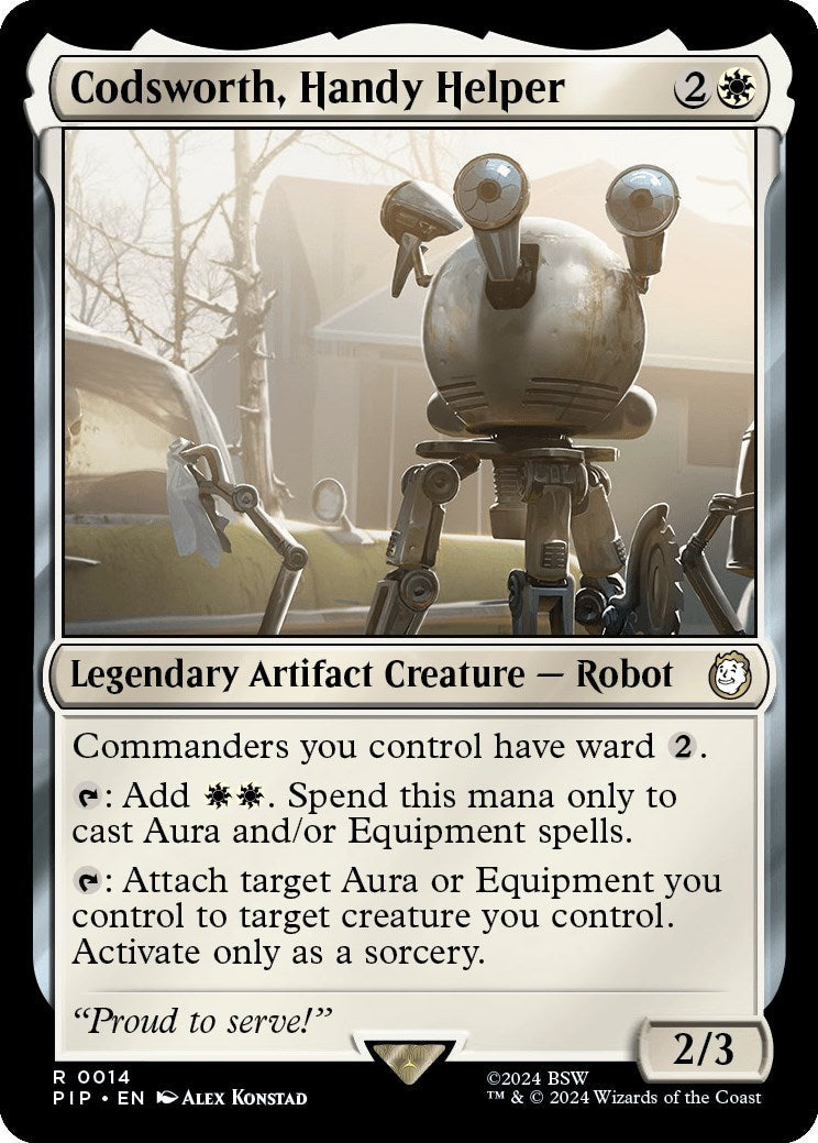 Codsworth, Handy Helper - 14 - (Universes Beyond: Fallout)