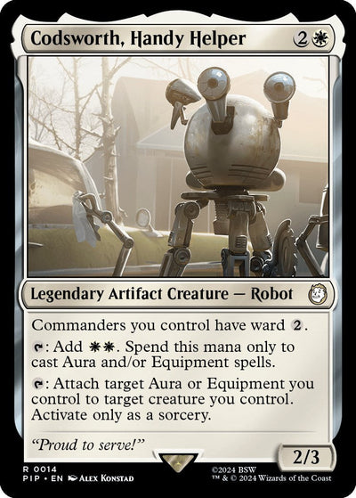 Codsworth, Handy Helper - 14 - (Universes Beyond: Fallout)