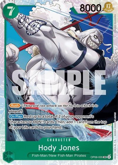 Hody Jones (035) - OP06-035 - (Wings of the Captain)