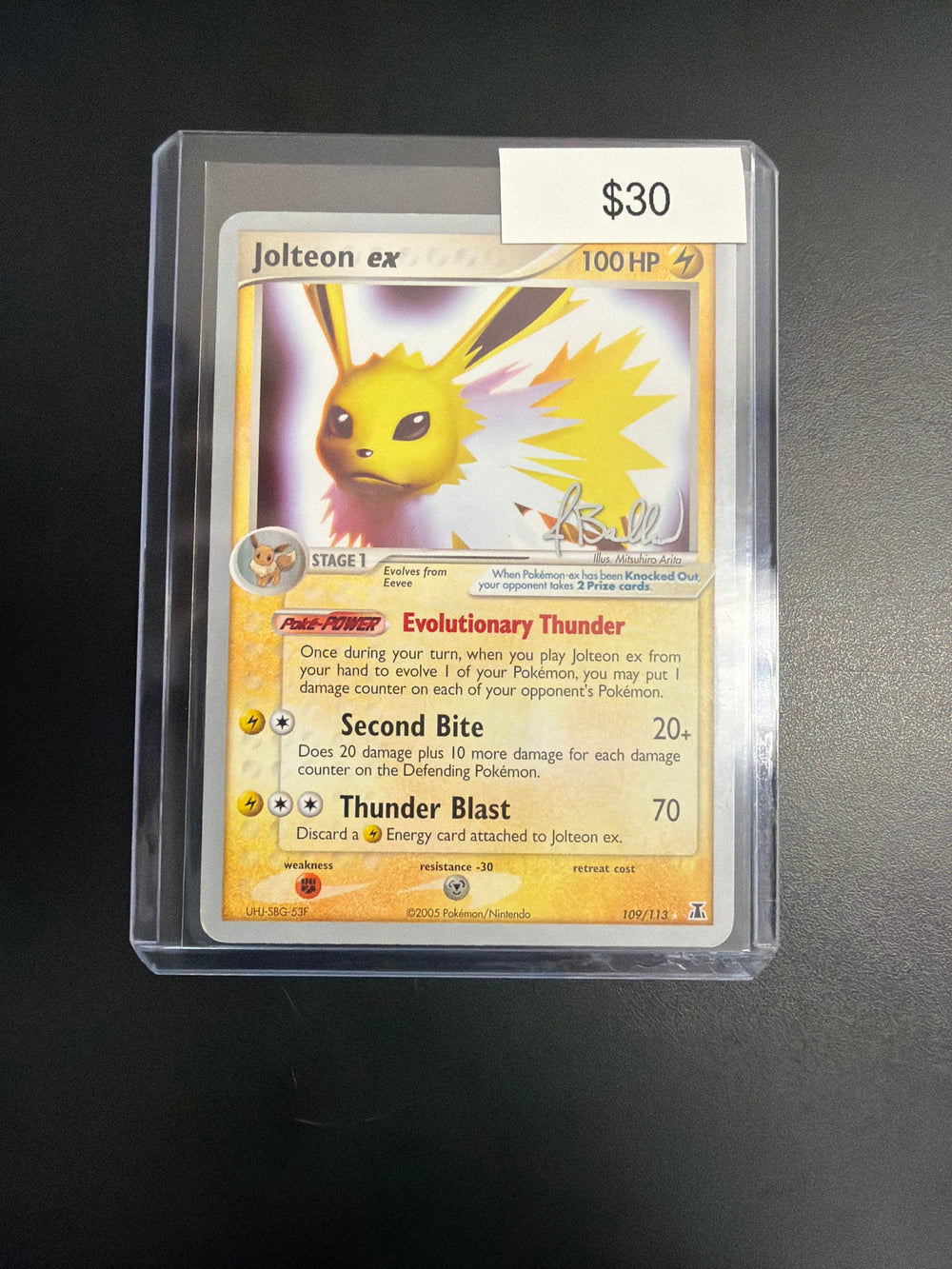 Pokemon Jolteon EX World Championship 2006 #109/113