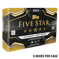 2024 Topps Five Star Baseball Hobby 8 Box Case