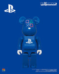 Medicom - Bearbrick - Playstation 400% Blue