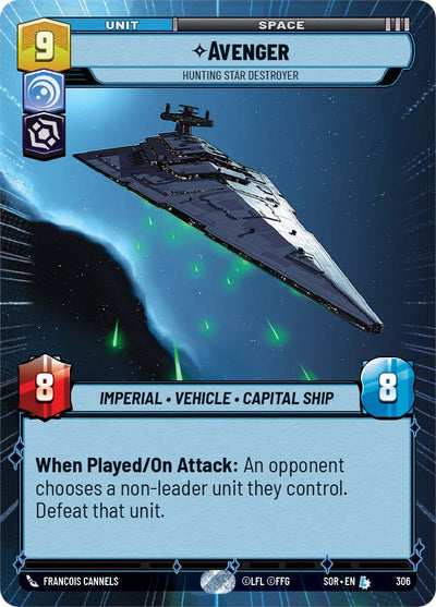 Avenger - Hunting Star Destroyer (Hyperspace) - 306 - (Spark of Rebellion)