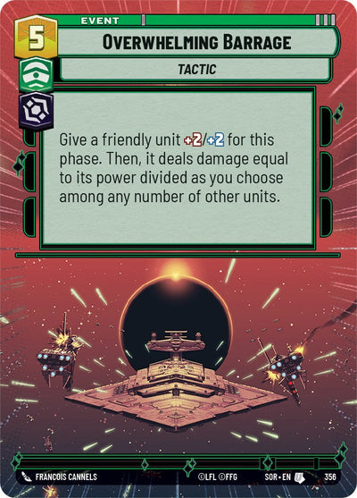 Overwhelming Barrage (Hyperspace) - 356 - (Spark of Rebellion)