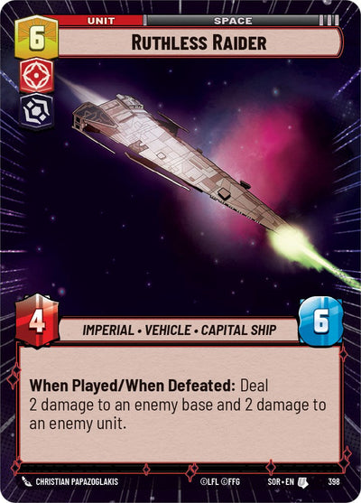 Ruthless Raider (Hyperspace) - 398 - (Spark of Rebellion)